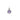 Mini charm cristal glicine