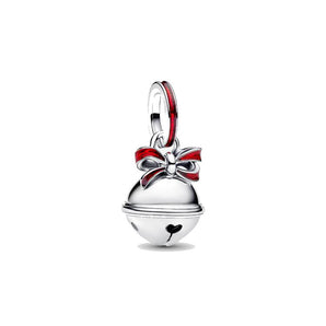 Charm Pendente Campanella di Natale