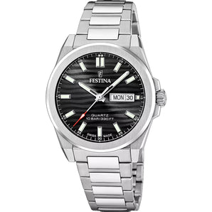 OROLOGIO DA UOMO FESTINA SWISS MADE DUNE NERO