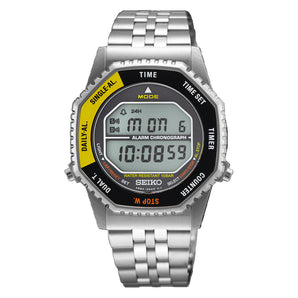 Orologio Seiko digitale cronografo bracciale acciaio