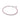 Bracciale Tennis con Pietre Rosa Piccole
Argento Sterling 925 (Misura 16 cm)