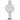 Orologio Cosmopolitan, bracciale di metallo, bianco, acciaio inossidabile