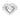 Anello Swarovski cocktail Matrix Taglio misto, Cuore, Bianco, Placcato rodio (Misura 58)