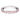 Anello Swarovski Matrix Taglio tondo, Rosa, Placcato rodio (misura 58)