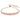 Bracciale Tennis Imber Tagli arrotondati misti, Rosa, Placcato color oro rosa