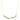 Collana Constella Taglio misto, Verde, Placcato color oro