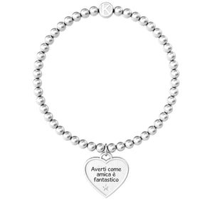 Bracciale Kidult - AVERTI COME AMICA E' FANTASTICO