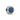 Charm Pandora blu scintillante