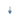 Charm Mini Pendente Blue Chakra Heart Pandora ME