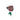 Charm Rosa Scintillante Rossa
Argento Sterling 925