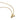 Collana Cuore Piccolo Linea Sinuosa
Finitura in Oro