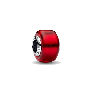 Mini Vetro di Murano Rosso
Argento Sterling 925