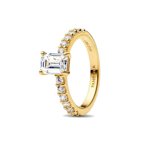 Anello Taglio Baguette (Misura 54)