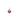 Mini charm cuore cristal rosso