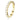 Anello a fascia Matrix Vittore Taglio Round, Bianco, Placcato color oro