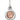 Mini charm cristal cipria piccolo Giovanni Raspini