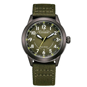 Orologio Citizen field verde