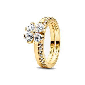 Anello Quadrifoglio Luminoso Divisibile (Misura 54)