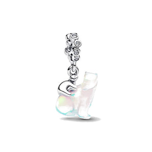 Charm Pendente Orso Polare Mamma e Cucciolo