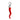 Charm corno rosso classico