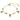 Braccialetto Swarovski Imber Taglio misto, Multicolore, Finitura oro 18K