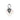 Charm cuore angelo rosa