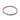 Bracciale in Corda Rosa con Chiusura a Barile
Argento Sterling 925
17 Cm