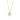 Collana in oro giallo,
cuore con leBebé inciso