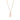 Pendente femminuccia oro rosa
con diamante