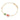 Bracciale oro giallo quadrifoglio e civetta con smalto colorato