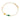 Bracciale oro giallo stellina e geco con smalto colorato