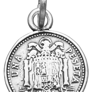 Charm Giovanni Raspini moneta peseta
