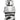Charm mano corna mini