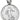 Charm Giovanni Raspini moneta 5 franchi