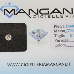 Diamante naturale blisterato 0,28 VS F