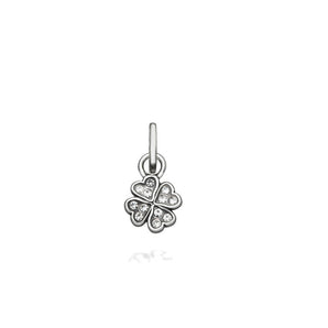 Mini charm quadrifoglio cristal