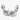 Charm Pendente Pandora Puzzle dell'Amicizia Divisibile
