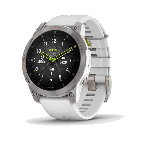 Orologio Garmin Epix (Gen 2)
Sapphire White Titanium