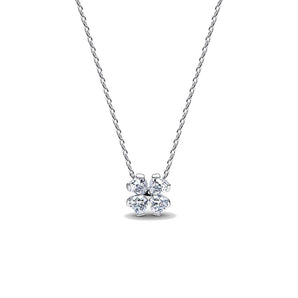 Collana Quadrifoglio Luminoso