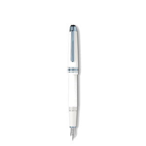 Penna Montblanc Stilografica Meisterstück Glacier Classique (F) Bianca