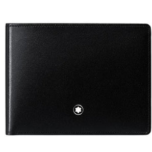 Portafoglio Montblanc Meisterstuck 6cc in pelle nera