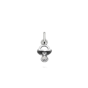 Mini charm ciuccio cristal