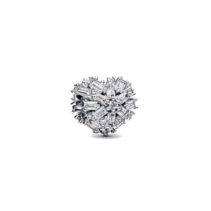 Charm Cuore Raggi Luminosi