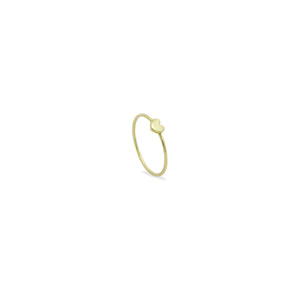 Anello con cuore Rue des Mille in oro