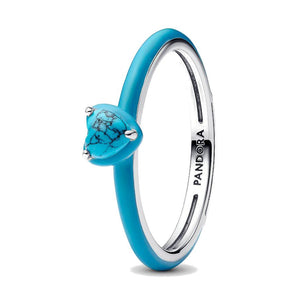 Anello Turquoise Chakra Heart Pandora ME
Argento Sterling 925
(Misura 58)