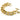 Bracciale unoaerre catena grumetta maxi in bronzo dorato