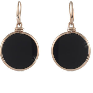 Orecchini Unoaerre in bronzo placcato oro rosa