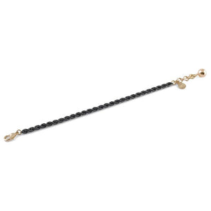 Bracciale Unoaerre catena a corda placcato al rutenio