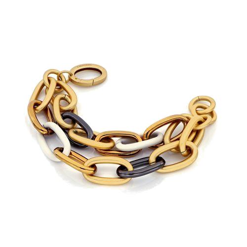 Bracciale Unoaerre in bronzo dorato