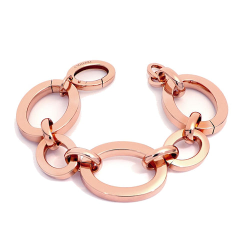 Bracciale unoaerre in bronzo dorato